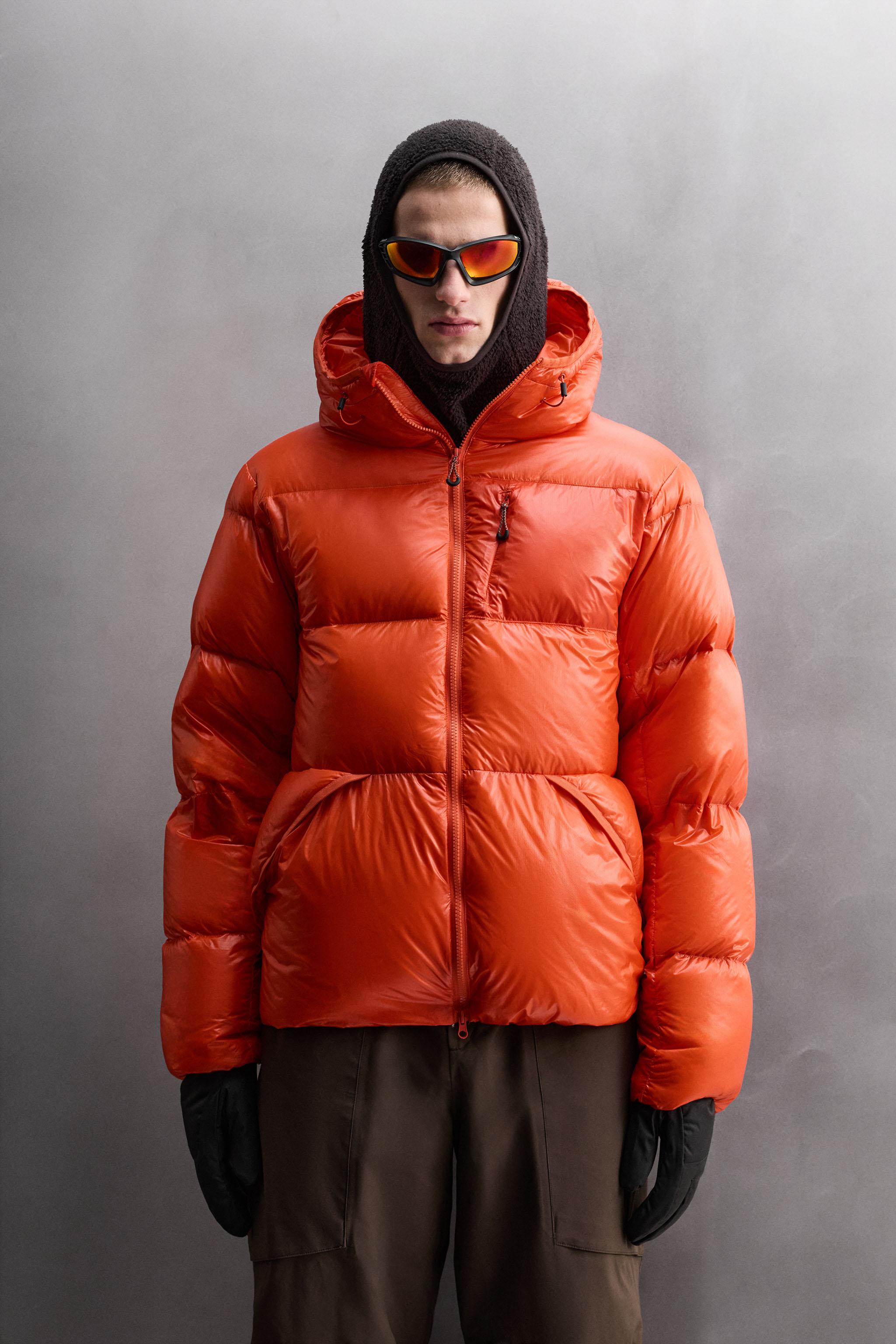 FEATHER DOWN SKI PUFFER JACKET